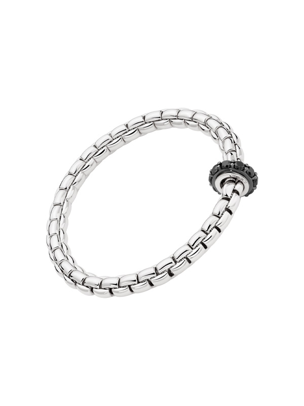 FLEX'IT-ARMBAND MIT SCHWARZEN DIAMANTEN