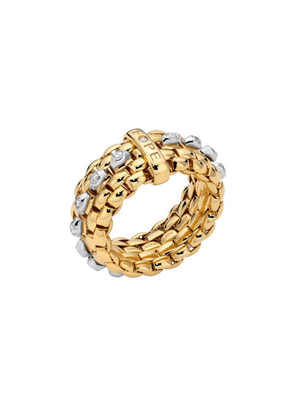 RING FLEX'IT MIT DIAMANTEN